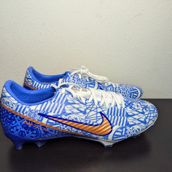 Nike Zoom Mercurial Vapor 15 Academy CR7 Soccer Cleats Mens Sizes Blue - Picture 5 of 7